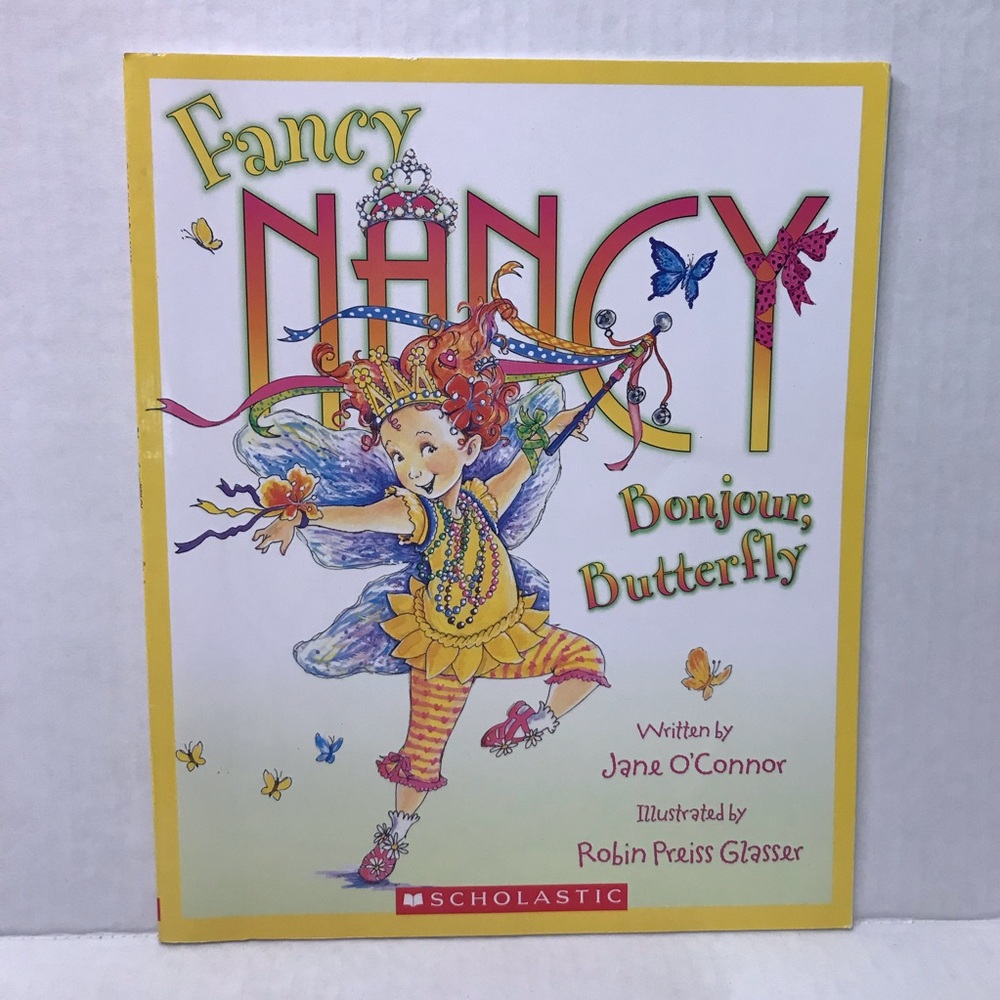 ♦️$3♦️ Fancy Nancy Bonjour, Butterfly by Jane O’Connor kids book